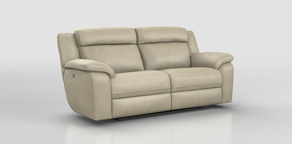 Bormida - 2 seater sofa with 2 electric recliners
